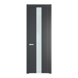 1.9P Графит Lacobel Белый лак молдинг Серебро