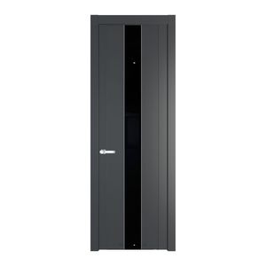 1.9P Графит Lacobel Черный лак молдинг Серебро