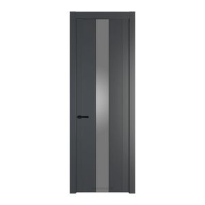 1.9P Графит Lacobel Серебряный лак молдинг Черный матовый