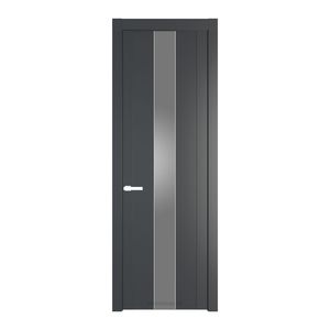 1.9P Графит Lacobel Серебряный лак молдинг Вайт