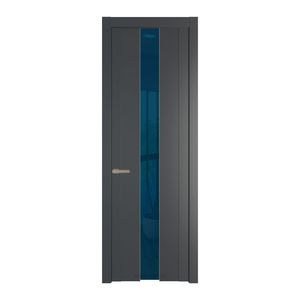 1.9P Графит Зеркало Blue молдинг Никель матовый