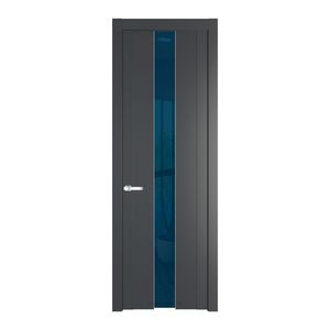 1.9P Графит Зеркало Blue молдинг Серебро