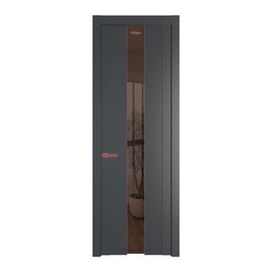 1.9P Графит Зеркало Bronza молдинг Красный антрацит