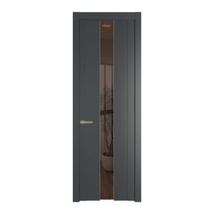 1.9P Графит Зеркало Bronza молдинг Никель матовый
