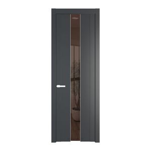 1.9P Графит Зеркало Bronza молдинг Вайт