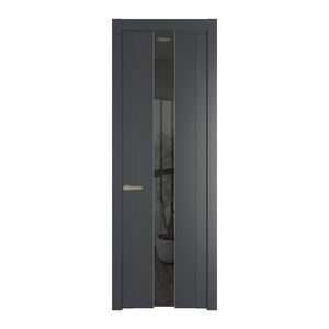 1.9P Графит Зеркало Grey молдинг Никель матовый