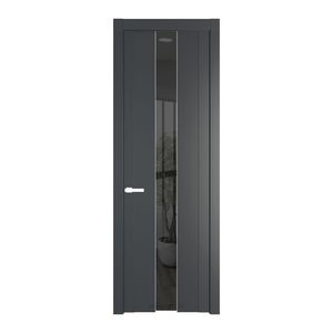 1.9P Графит Зеркало Grey молдинг Вайт