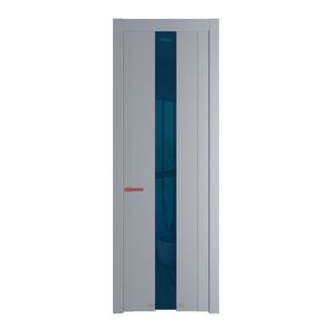 1.9P Смоки Зеркало Blue молдинг Красный антрацит