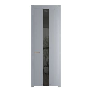 1.9P Смоки Зеркало Grey молдинг Никель матовый