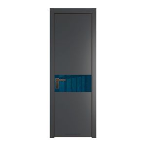 17 PA Графит с профилем Деорэ с стеклом  зеркало blue