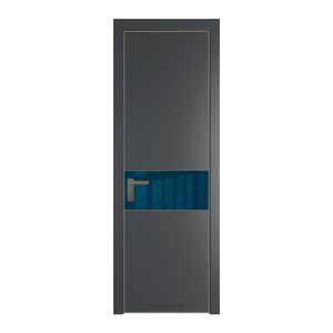 17 PA Графит с профилем Шампань с стеклом  зеркало blue