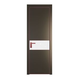 17 PA Перламутр бронза с профилем Красный антрацит с вставкой Белый Люкс