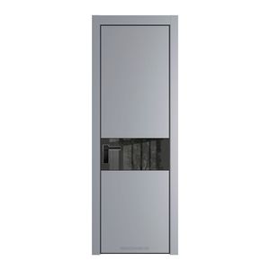 17 PA Смоки с профилем Черный с стеклом  зеркало grey