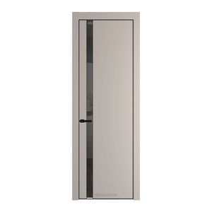 18 PA Сэнд с профилем Черный с стеклом  зеркало grey
