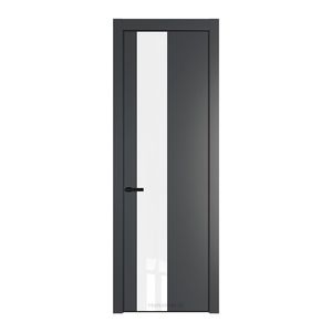 19 PA Графит с профилем Черный с вставкой Белый Люкс