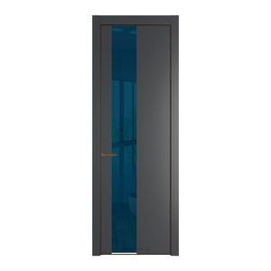 19 PA Графит с профилем Деорэ с стеклом  зеркало blue
