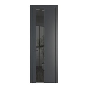 19 PA Графит с профилем Серая Ночь с стеклом  зеркало grey