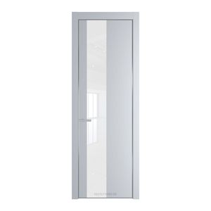 19 PA Лайт Грей с профилем Серебро с стеклом лак классик