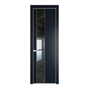 19 PA Нэви Блу с профилем Вайт с стеклом  лоран узор золото