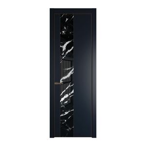 19 PA Нэви Блу с профилем Деорэ с стеклом  нефи черный узор серебро