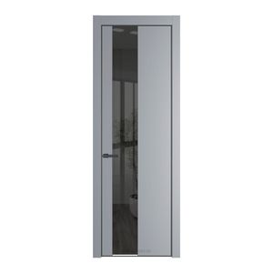 19 PA Смоки с профилем Серая Ночь с стеклом  зеркало grey