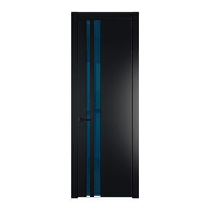20 PA Блэк с профилем Черный с стеклом  зеркало blue