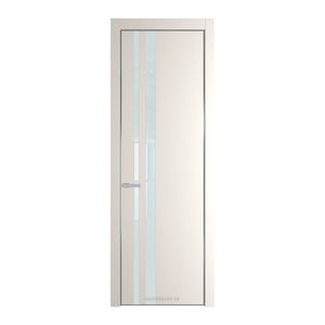 20 PA Перламутр белый с профилем Серебро с стеклом белый лак