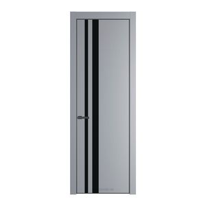 20 PA Смоки с профилем Серая Ночь с стеклом  монохром черный