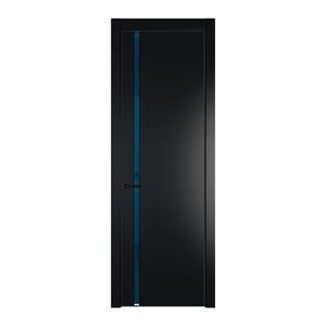 21 PA Блэк с профилем Черный с стеклом  зеркало blue