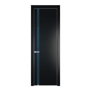 21 PA Блэк с профилем Серебро с стеклом  зеркало blue