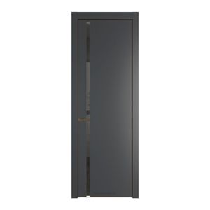 21 PA Графит с профилем Деорэ с стеклом  зеркало grey