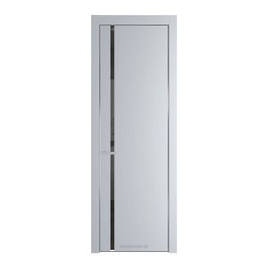 21 PA Лайт Грей с профилем Серебро с стеклом  зеркало grey