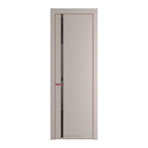 21 PA Сэнд с профилем Красный антрацит с стеклом  зеркало grey