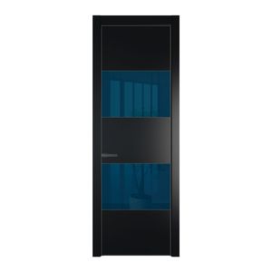 22 PA Блэк с профилем Серая Ночь с стеклом  зеркало blue