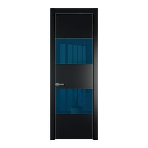 22 PA Блэк с профилем Зеленый воск с стеклом  зеркало blue