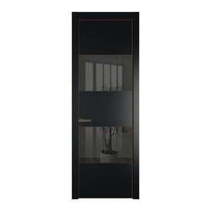 22 PA Блэк с профилем Деорэ с стеклом  зеркало grey