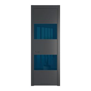 22 PA Графит с профилем Серая Ночь с стеклом  зеркало blue