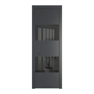 22 PA Графит с профилем Серая Ночь с стеклом  зеркало grey