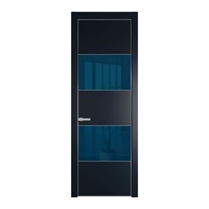 22 PA Нэви Блу с профилем Серебро с стеклом  зеркало blue