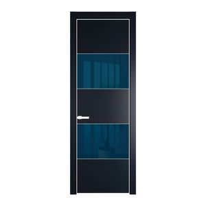 22 PA Нэви Блу с профилем Вайт с стеклом  зеркало blue