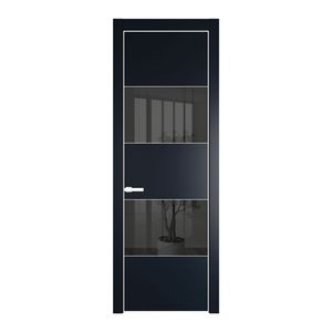 22 PA Нэви Блу с профилем Вайт с стеклом  зеркало grey
