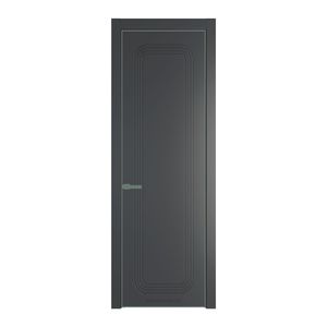 34 PA с фрезерованным рисунком Графит с профилем Зеленый воск