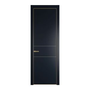 14 PE Нэви Блу с алюминиевым молдингом Золото