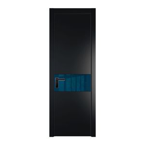 17 PE с вставкой из стекла зеркало blue Блэк с алюминиевой кромкой Черный