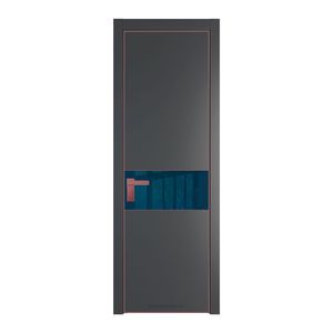 17 PE с вставкой из стекла зеркало blue Графит с алюминиевой кромкой Красный антрацит
