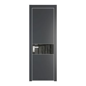17 PE с вставкой из стекла зеркало grey Графит с алюминиевой кромкой Вайт