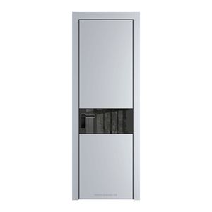 17 PE с вставкой из стекла зеркало grey Лайт Грей с алюминиевой кромкой Черный