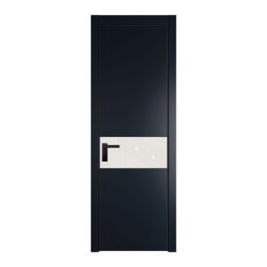 17 PE с вставкой Магнолия Люкс Нэви Блу с алюминиевой кромкой Черный