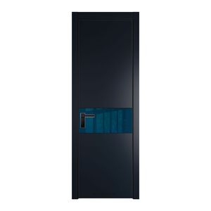 17 PE с вставкой из стекла зеркало blue Нэви Блу с алюминиевой кромкой Черный