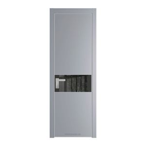 17 PE с вставкой из стекла зеркало grey Смоки с алюминиевой кромкой Матовая